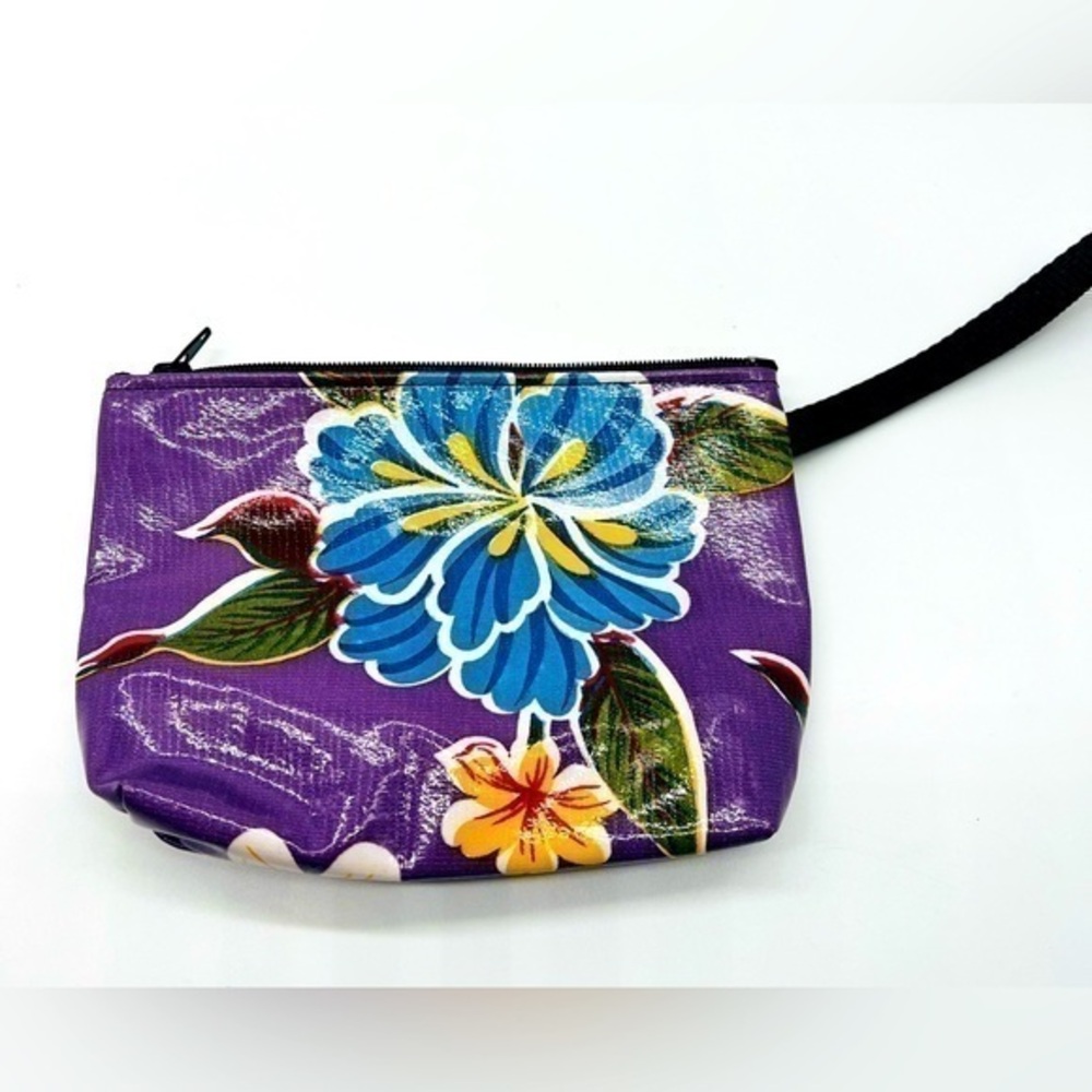 Love Shine Patchwork Floral Oil Cloth, Toiletry/ Cosmetic Case, Travel Bag